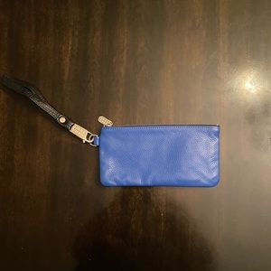 Laudi Vidni wristlet purse-blue.